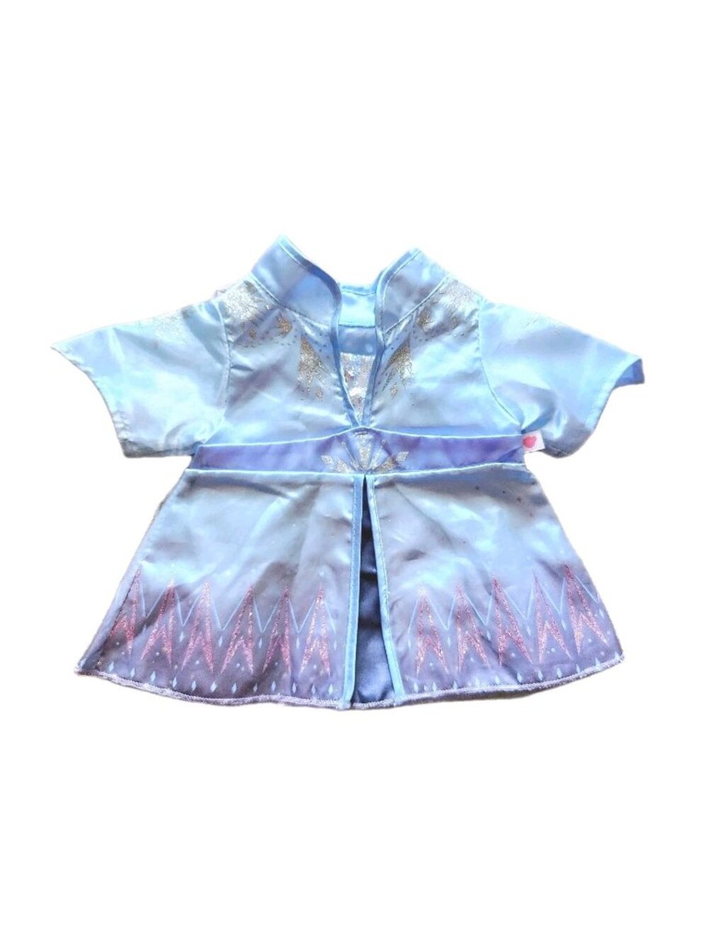 Build A Bear Frozen Elsa Dress BAB Disney Princess Ball Gown Pink Blue